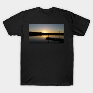 Sunset by the dock T-Shirt